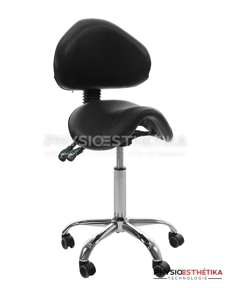 Tabouret selle avec dossier