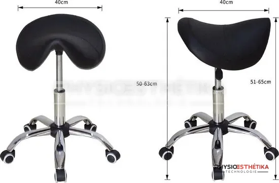 Tabouret selle sans dossier