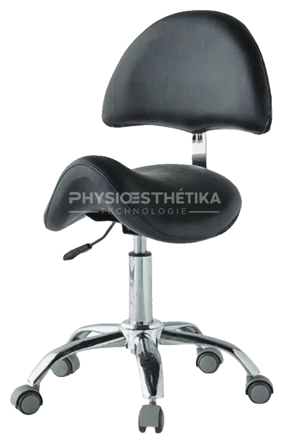 Tabouret selle avec dossier